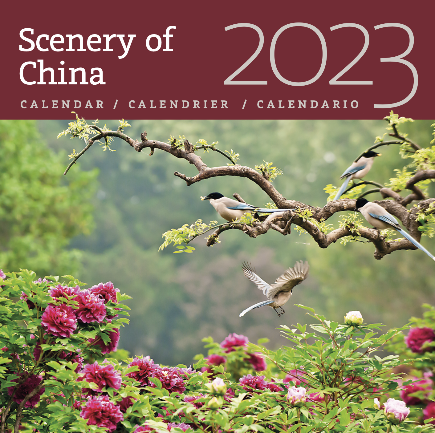 Scenery of China 2023 Wall Calendar